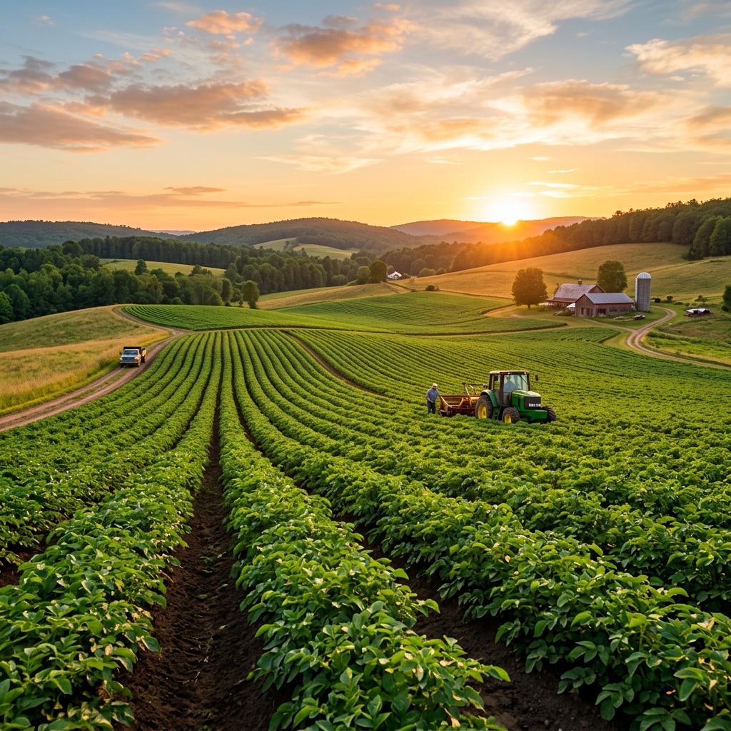 Paysage agricole